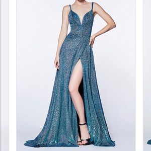 Cinderella Turquoise Gown